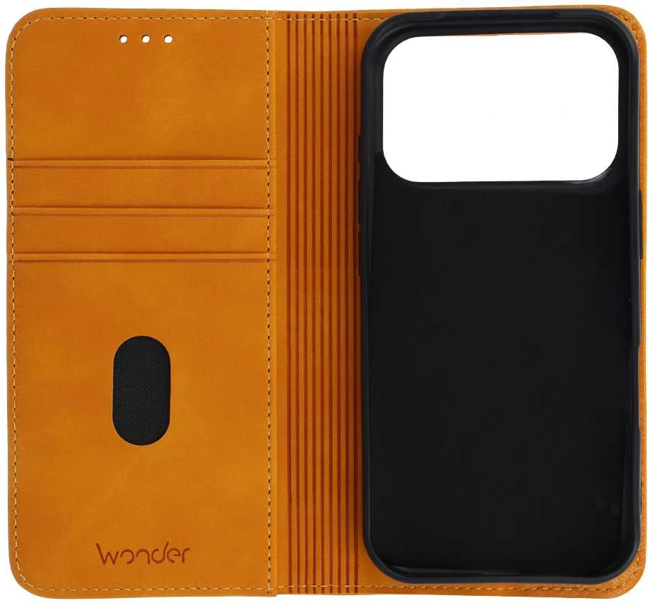 Wonder Smart dėklas skirtas Apple iPhone 17 Pro Max cosmic oranžinis