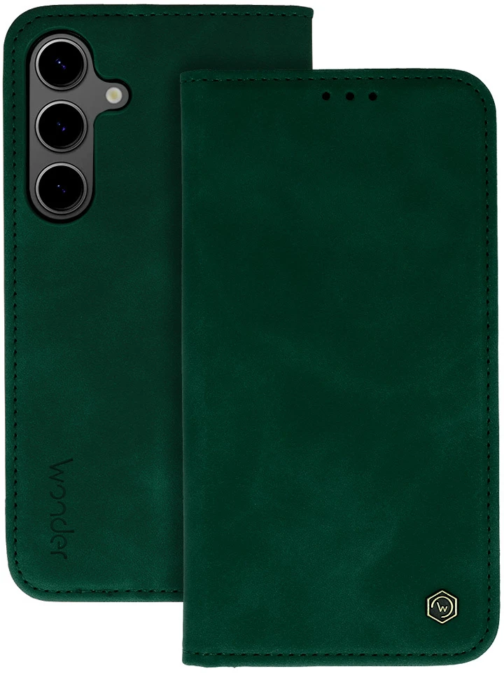 Wonder Smart dėklas skirtas Samsung Galaxy A26 5G žalias
