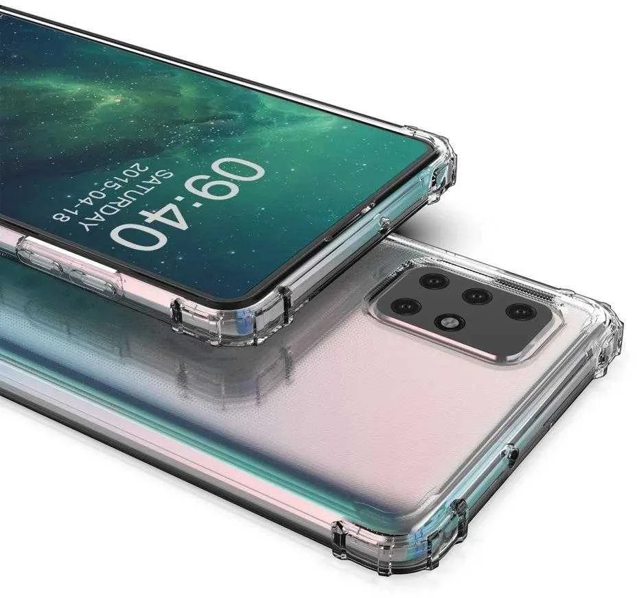 Wozinsky Anti Shock dėklas skirtas Samsung Galaxy A72 4G, skaidrus