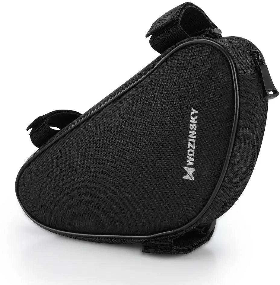 Wozinsky bike bag skirta 1.5l bike frame juodos spalvos (WBB11BK)