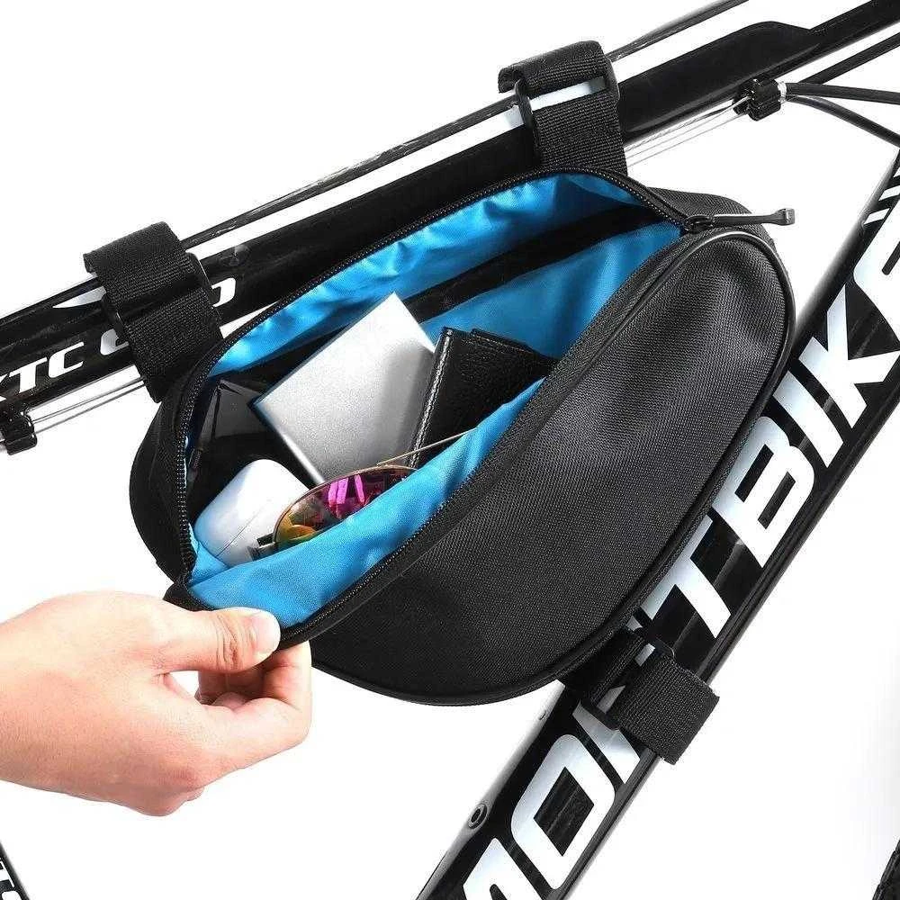 Wozinsky bike bag skirta 1.5l bike frame juodos spalvos (WBB11BK)