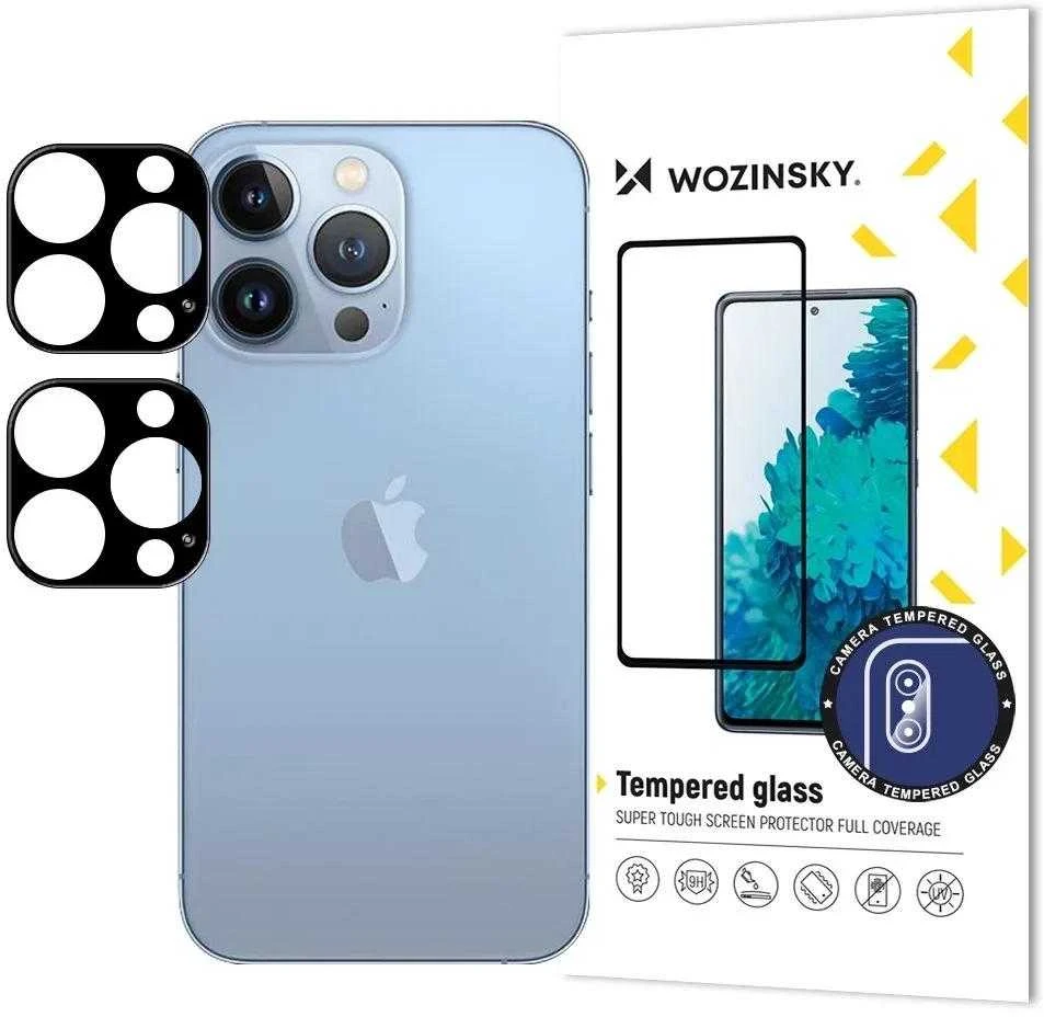 Wozinsky Full Camera Glass skirtas iPhone 17 Pro Max, Juodas, Set of 2