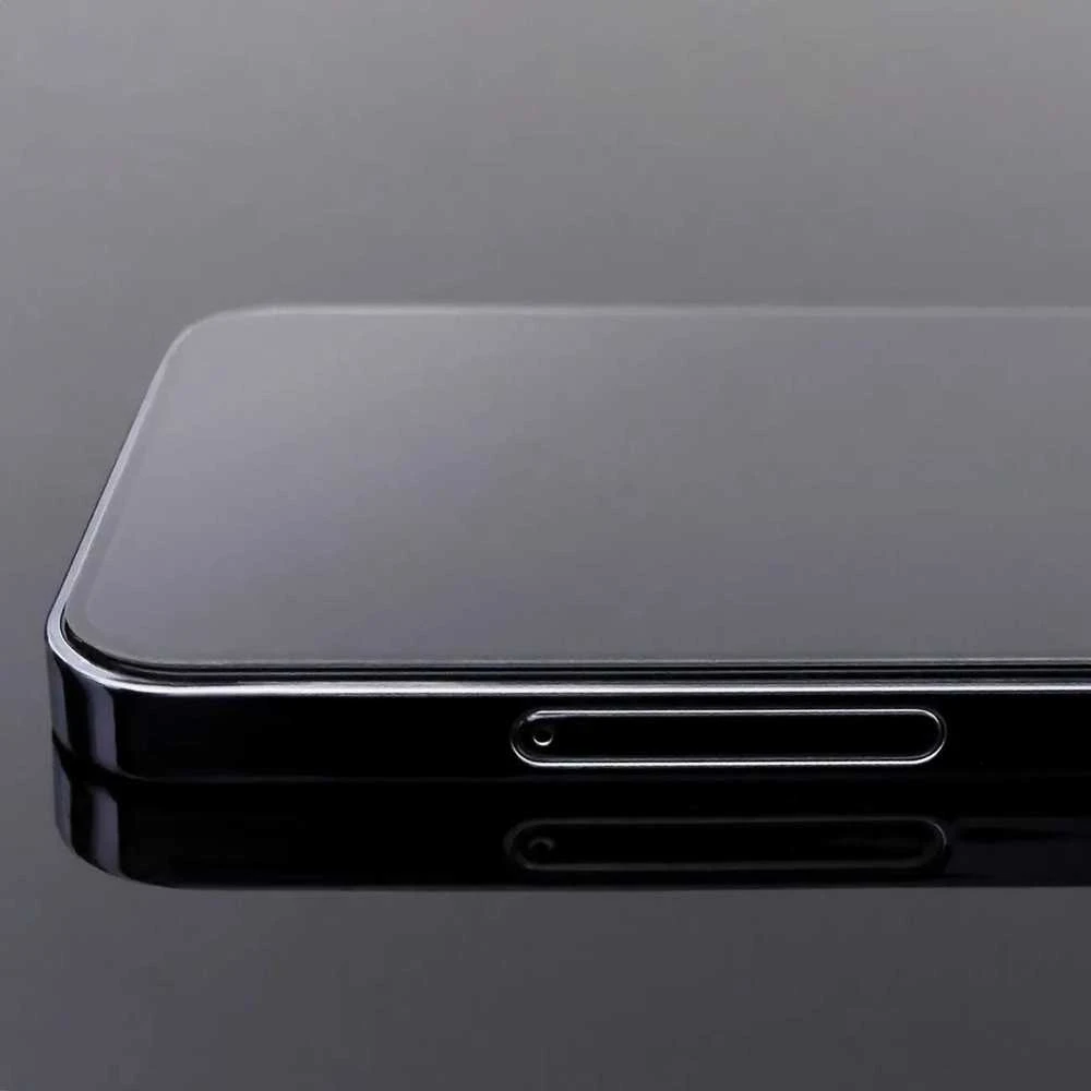 Wozinsky „Full Glue“ grūdintas stiklas „Apple iPhone 15 Plus“ dėklui, pritaikytas „Full Glue“ grūdinto stiklo ir rėmelio derinys – Juodas