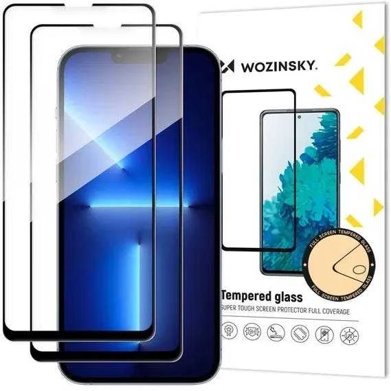Wozinsky Full Glue Apsauginis stiklas for Samsung Galaxy M16, 2-pack
