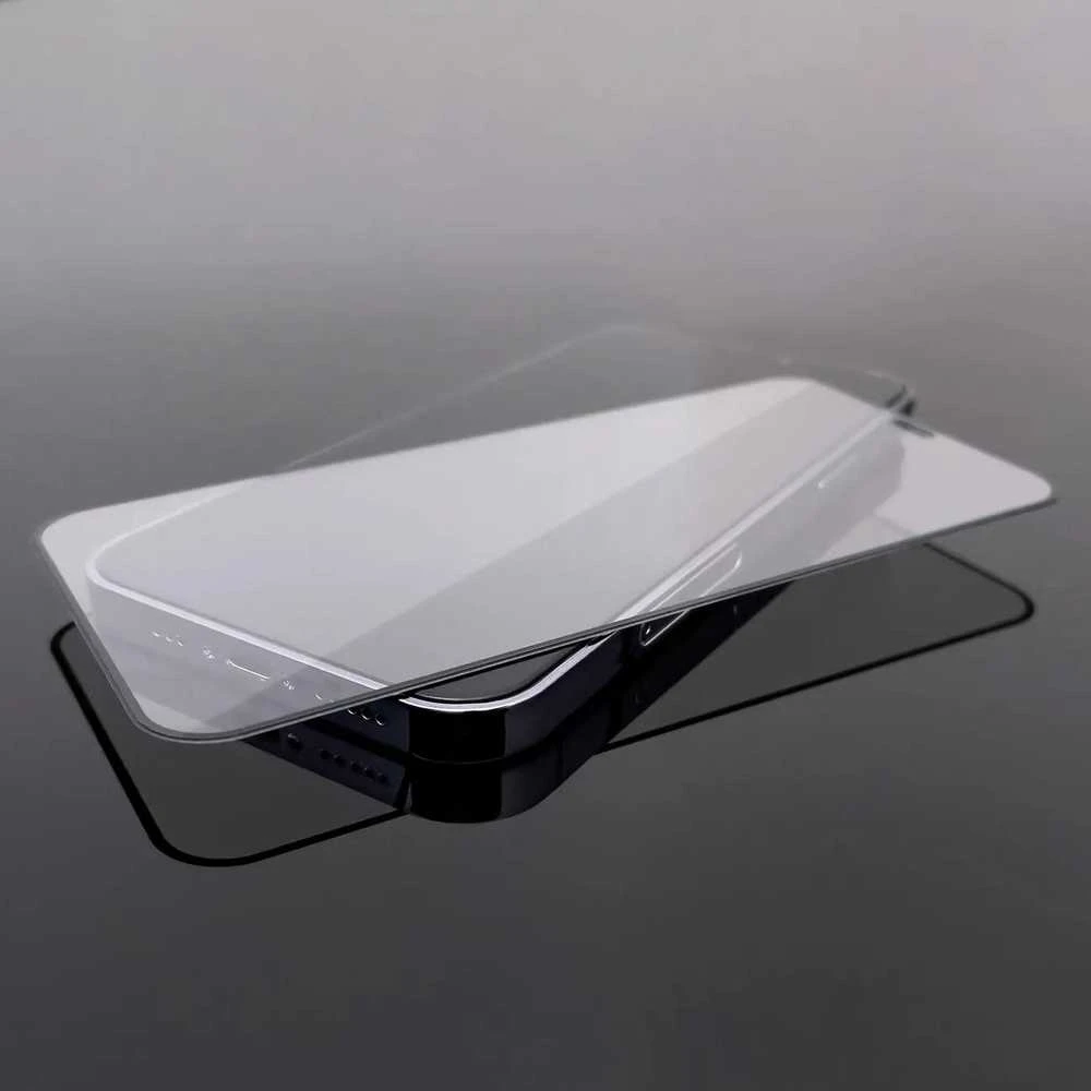 LCD apsauginis stikliukas Wozinsky 5D pritaikytas dėklui Samsung A145 A14 4G/A146 A14 5G juodas