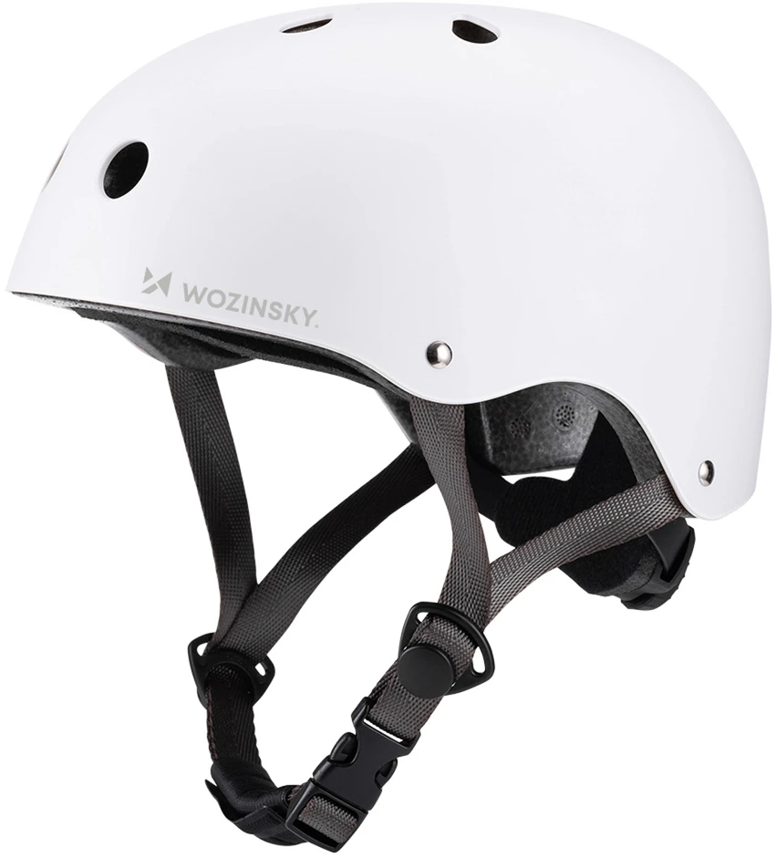 Wozinsky Lengvas BMX/Paspirtuko Šalmas S - Baltas