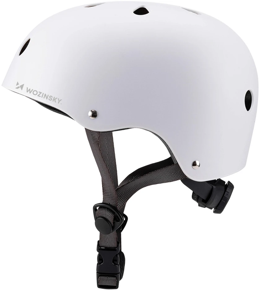 Wozinsky Lengvas BMX/Paspirtuko Šalmas S - Baltas