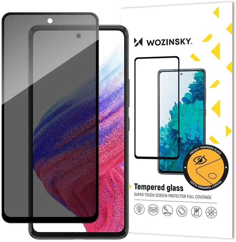 Wozinsky Privacy Glass Apsauginis stiklas Samsung Galaxy A53 5G with Anti Spy Privacy Filter