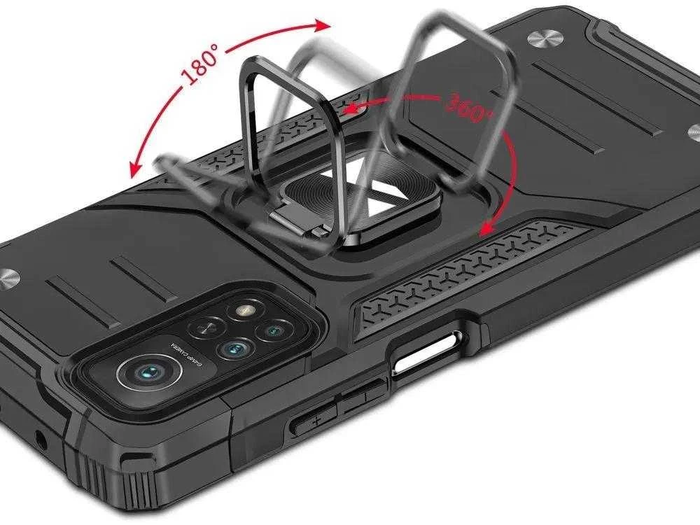 Wozinsky Ring Armor dėklas skirtas Samsung Galaxy A72 4G, rožinis