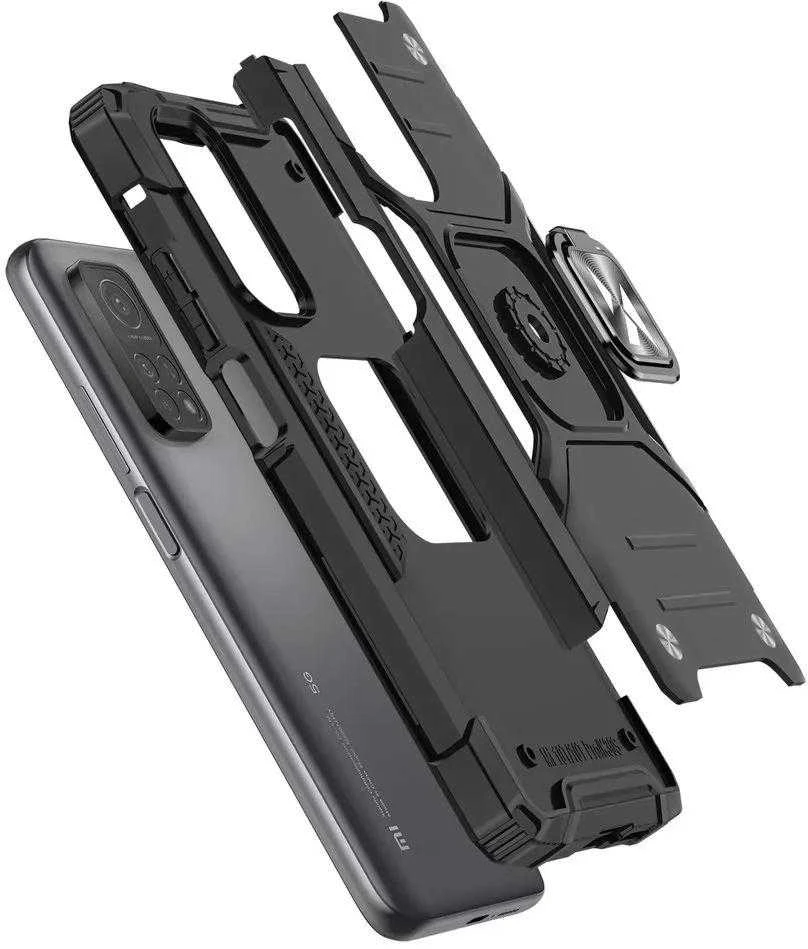 Wozinsky Ring Armor dėklas skirtas Samsung Galaxy A72 4G, rožinis