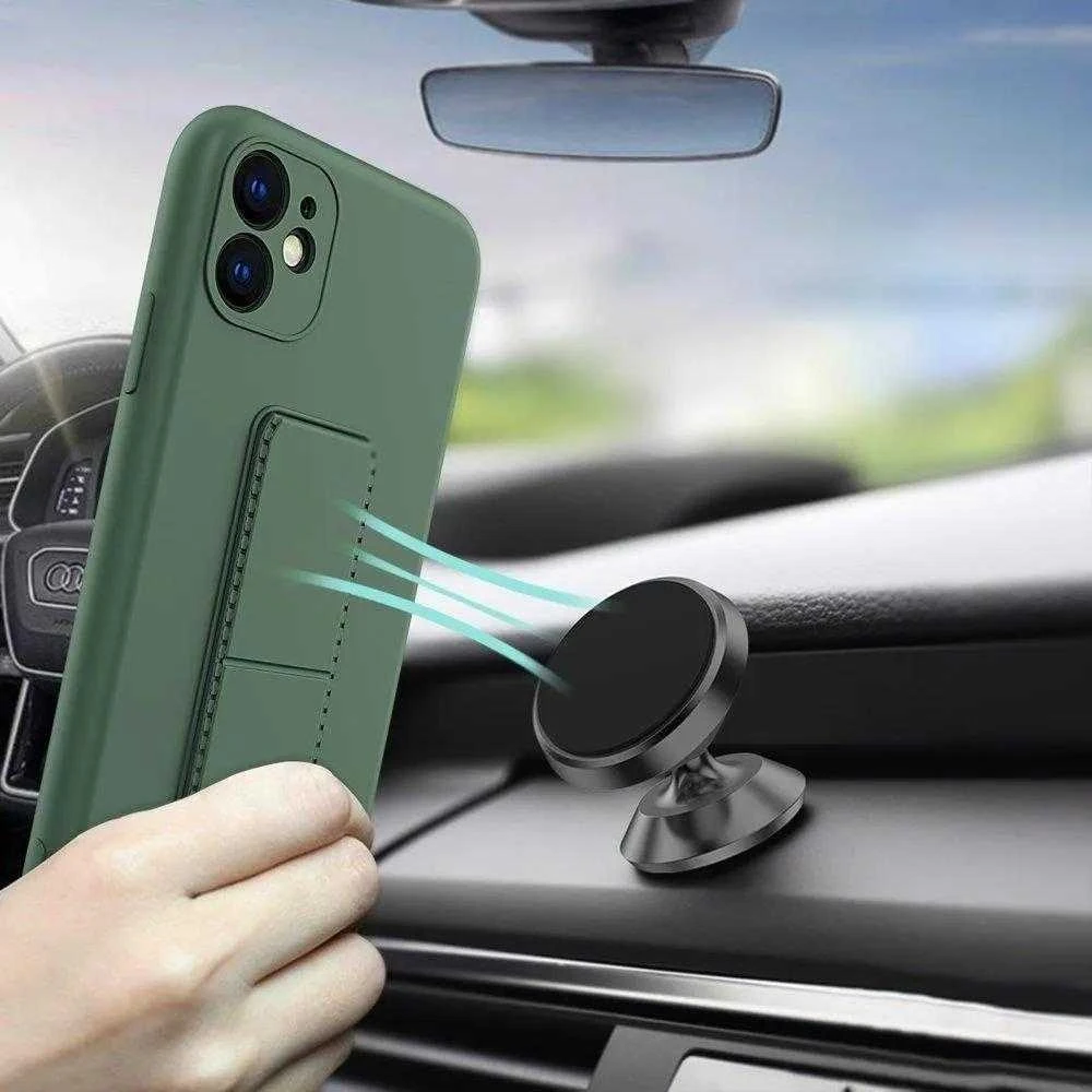 Wozinsky Kickstand dėklas skirtas Samsung Galaxy Note 20, tamsiai mėlynas