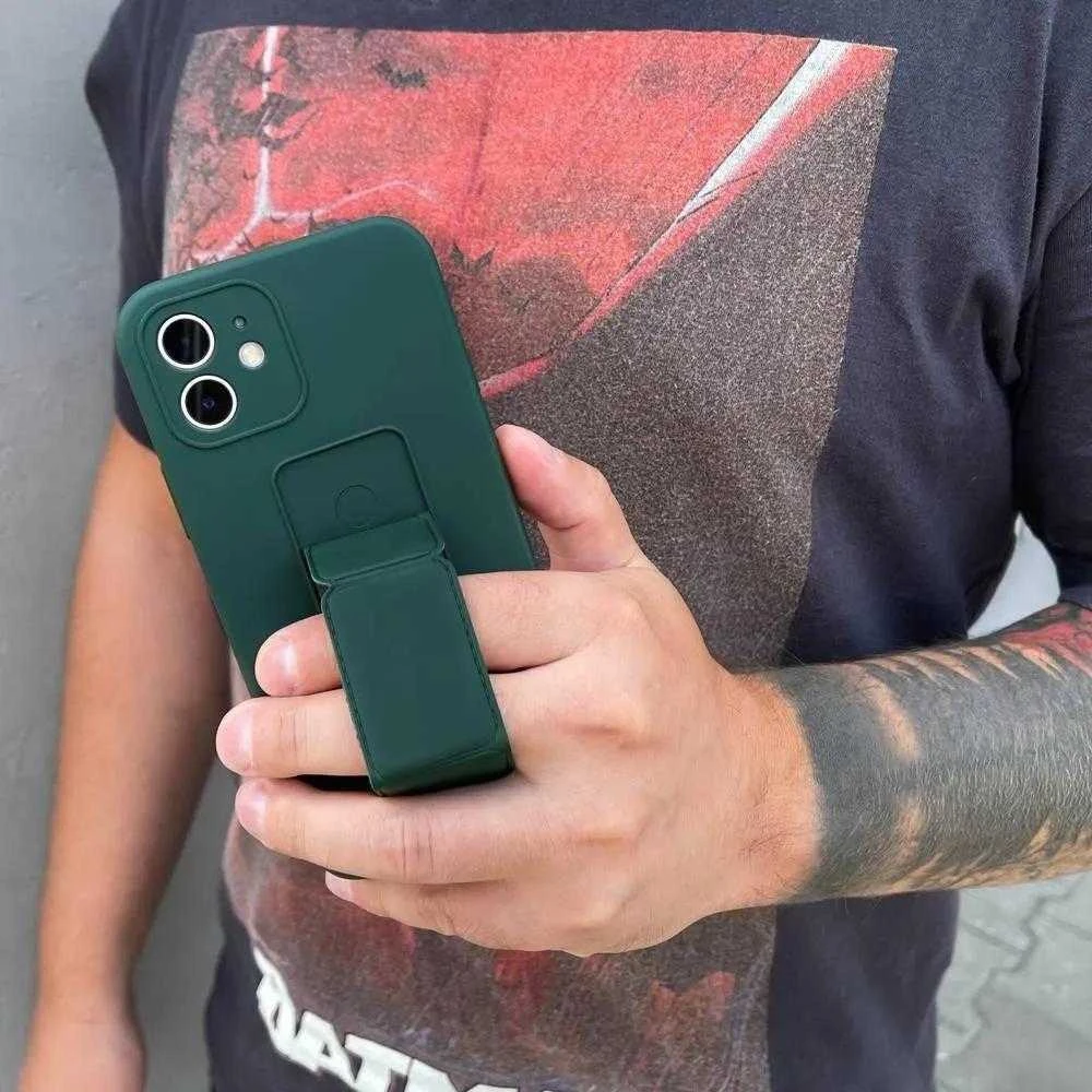 Wozinsky Kickstand dėklas skirtas Xiaomi Redmi 10X 4G / Xiaomi Redmi Note 9, mėlynas