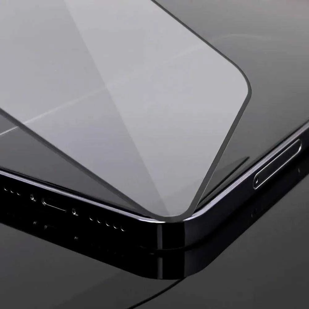 iLike LCD apsauginis stikliukas Wozinsky 5D pritaikytas dėklui Apple iPhone XR/11 juodas