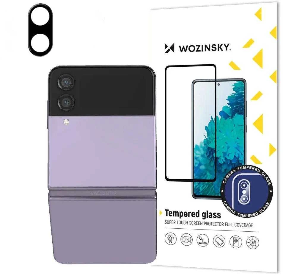 Wozinsky Visas fotoaparato stiklas Samsung Galaxy Z Flip 4 grūdintas stiklas, skirtas 9H kamerai