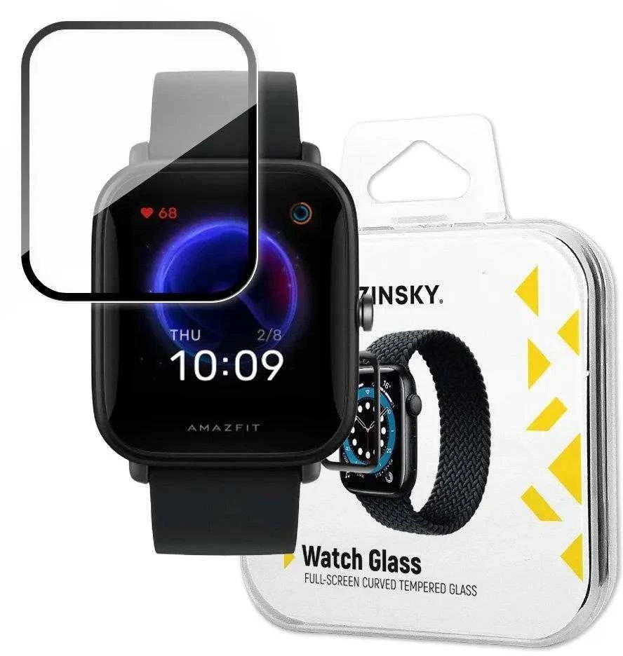 Wozinsky Watch Glass Hybrid Glass Amazfit Bip U Juodas