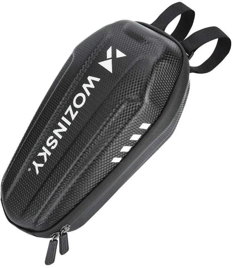 Wozinsky waterproof scooter handlebar bag 3l handlebar bag juodos spalvos (WSB4BK)