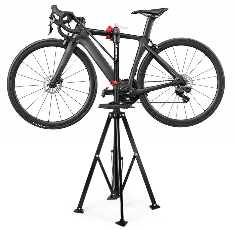 Wozinsky WQX-180 Bike Repair Stand for 24-29" Bikes with 360° Arm - Juodas