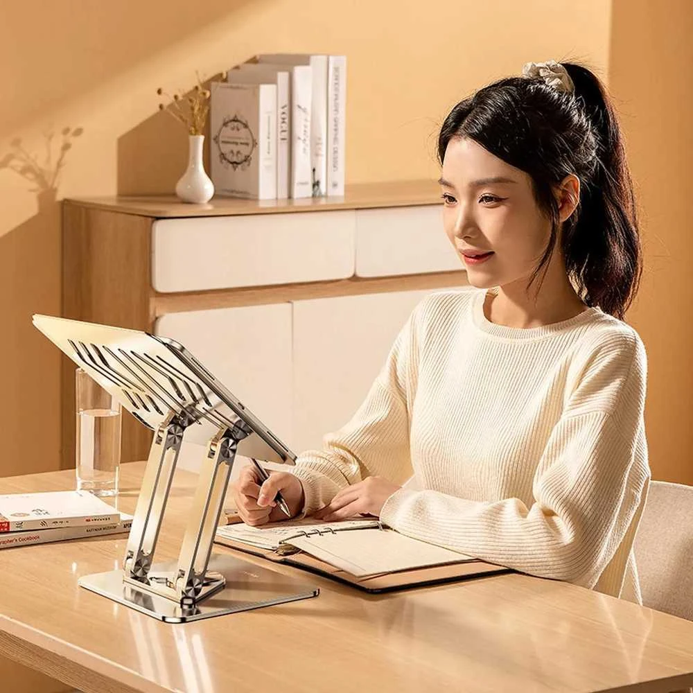 Wozinsky WRS-CPY84SS Aluminum nešiojamo kompiuterio stovas – sidabro spalvos