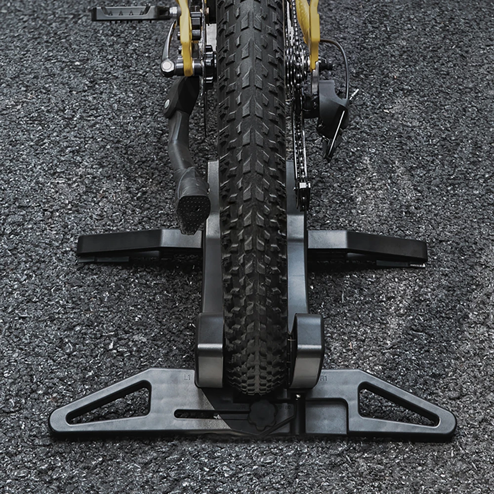 Wozinsky WSR-02 dviračių stovas, stabilus, dviračio ratams - juodas