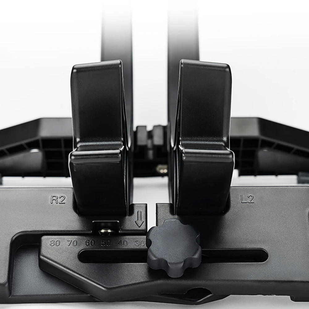 Wozinsky WSR-02 dviračių stovas, stabilus, dviračio ratams - juodas