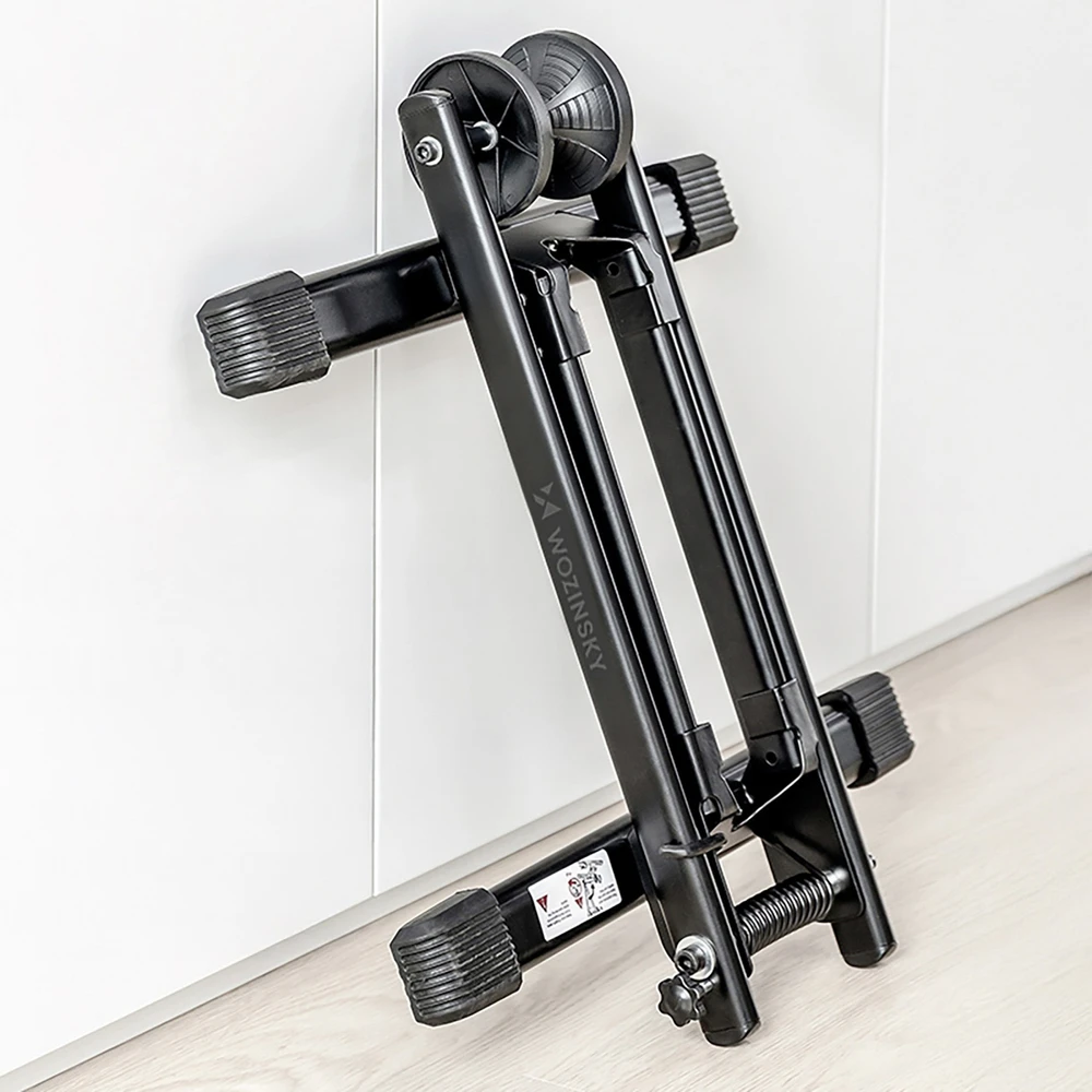 Wozinsky WSR-03 Folding Bike Stand for 20-29 Inch Bikes with Wheel Support - Juodas