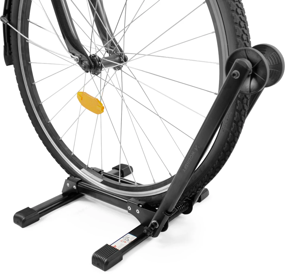 Wozinsky WSR-03 Folding Bike Stand for 20-29 Inch Bikes with Wheel Support - Juodas