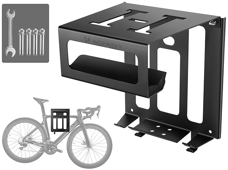 Wozinsky WSW-02S Dviračio pakaba 16-29" dviračiams su montavimo komplektu - Juoda