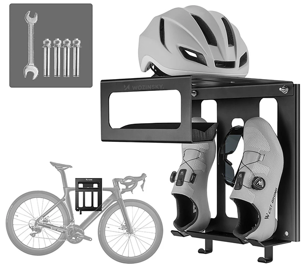 Wozinsky WSW-02S Dviračio pakaba 16-29" dviračiams su montavimo komplektu - Juoda