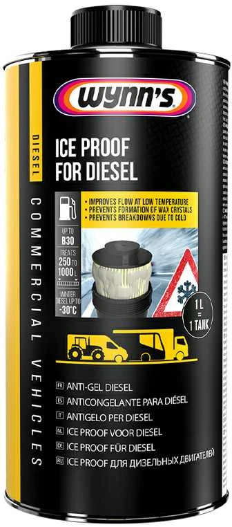 WYNNS Ice Proof For Diesel, dyzelino priedas nuo kristalizacijos, 1L