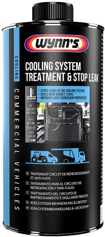 WYNNS Cooling System Treat&Stop Leak, Priedas aušinimo sistemos apsaugai ir sandarinimui, 1 l