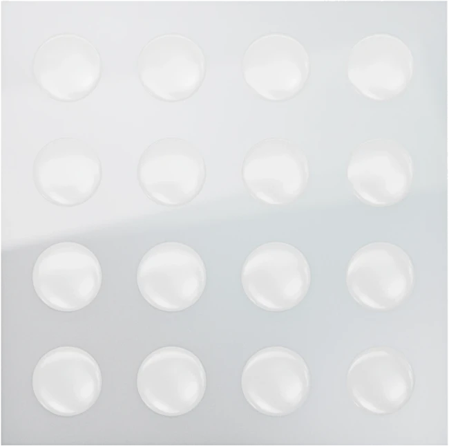 X Raypad ARTISAN MIZUGUMO FUTAE-P8 (⌀8 x 0.8 mm) (Balti) Pakaitiniai Pelė Feet