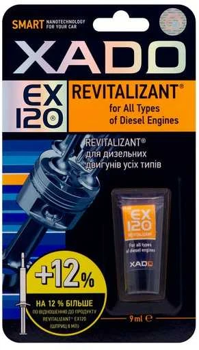 XADO Revitalizantas EX120 dyzeliniams varikliams, 9ml