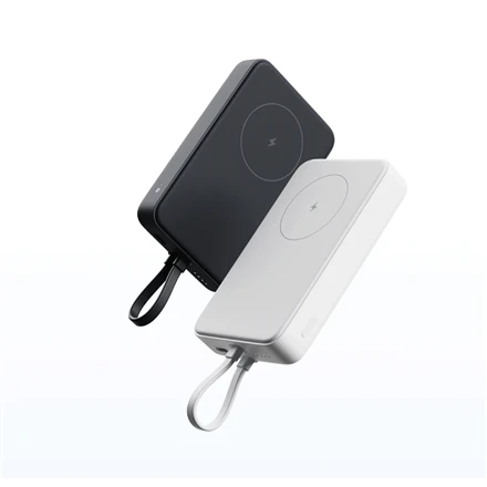 „Xiaomi“ 33 W magnetinė išorinė baterija 10000 mAh (integruotas laidas) | 10000 mAh | Baltas