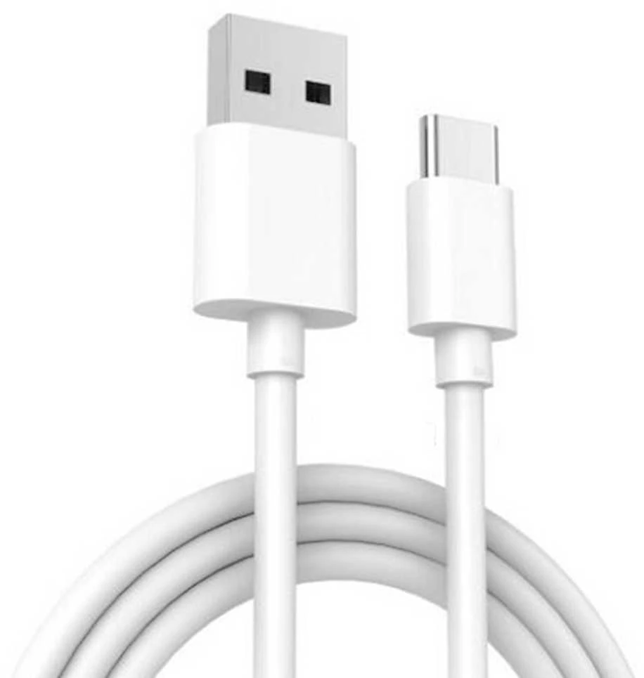 Xiaomi Original USB-C duomenų kabelis 3A 1m baltos spalvos (Bulk)