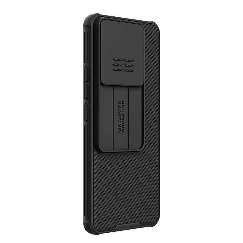 Xiaomi Redmi Note 13 Pro 5G Nillkin CamShield Pro dėklas telefonui juodos spalvos