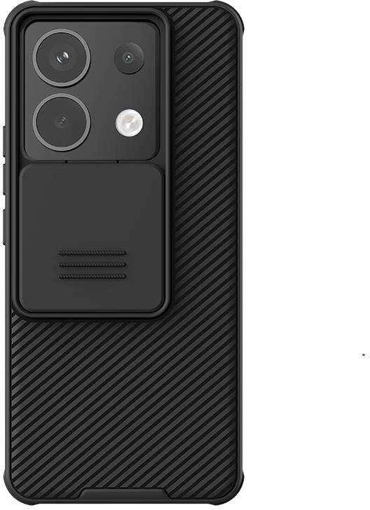 Xiaomi Redmi Note 13 Pro 5G Nillkin CamShield Pro dėklas telefonui juodos spalvos