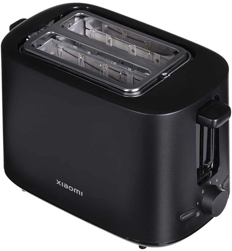 Skrudintuvas Xiaomi Toaster EU  | Galia 780–930 W | Lizdų skaičius 2 | Korpuso medžiaga - plastikas | Juodas