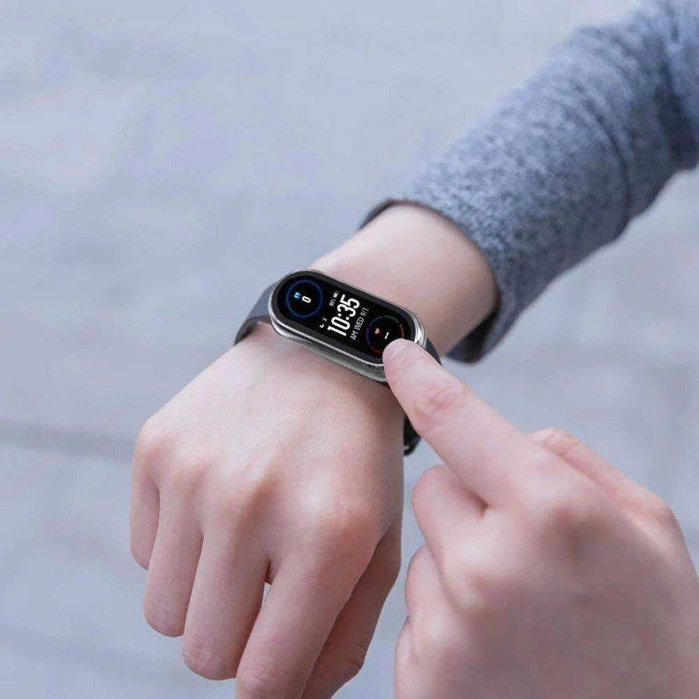 Xiaomi Smart Band apsauginis dėklas 9 / 9 NFC Tech-Protect Defense360 juodos spalvos