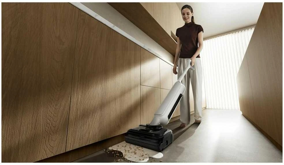 Plaunantis dulkių siurblys Xiaomi Truclean W30 Pro, 200 W, Baltas