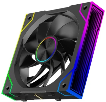 XLE Xilence Gaming Series XPF360R.ARGB Kompiuterio korpusui Ventiliatorius 12 cm Juoda 3 vnt