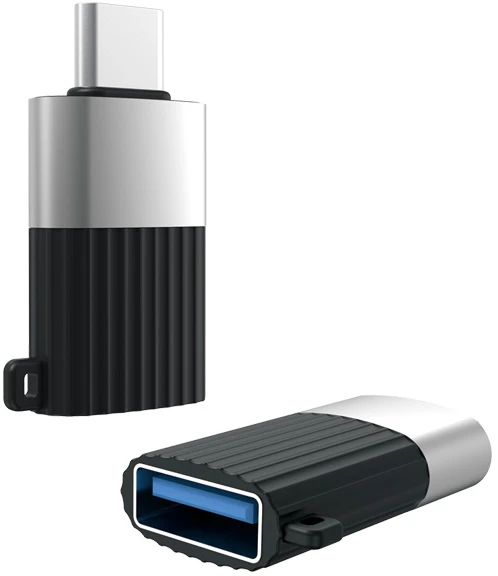 XO adapteris NB149-F USB – USB-C juodas OTG