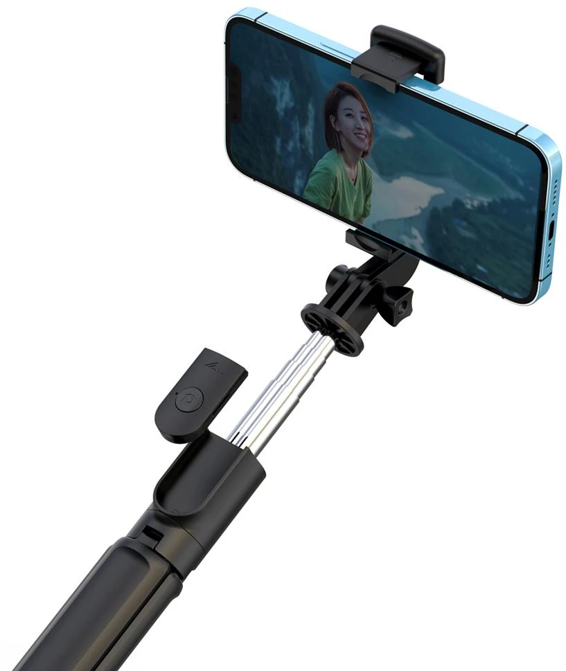 XO asmenukių lazda Bluetooth trikojis SS09 juodas 64cm