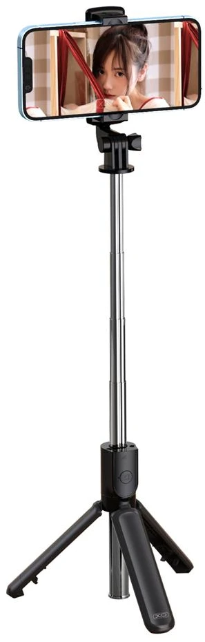XO asmenukių lazda Bluetooth trikojis SS09 juodas 64cm