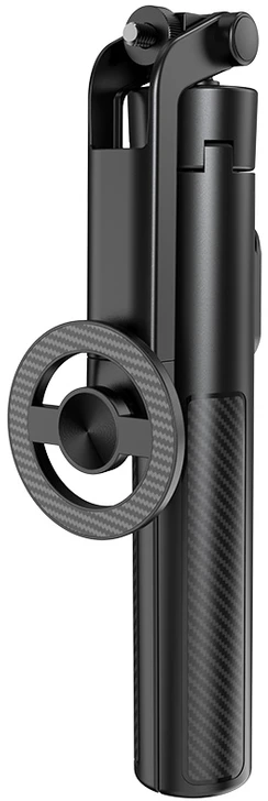 XO asmenukių lazda Bluetooth trikojis SS30 juodas magnetinis, skirtas MagSafe 123cm