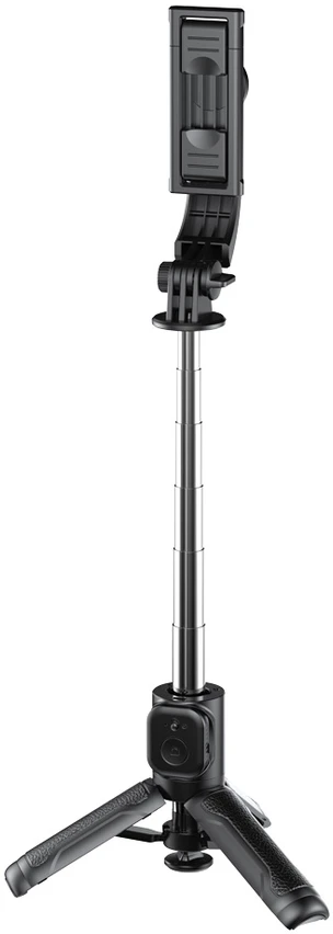 XO asmenukių lazda Bluetooth trikojis SS39 juodas su nuimamu stovu telefonui 70cm