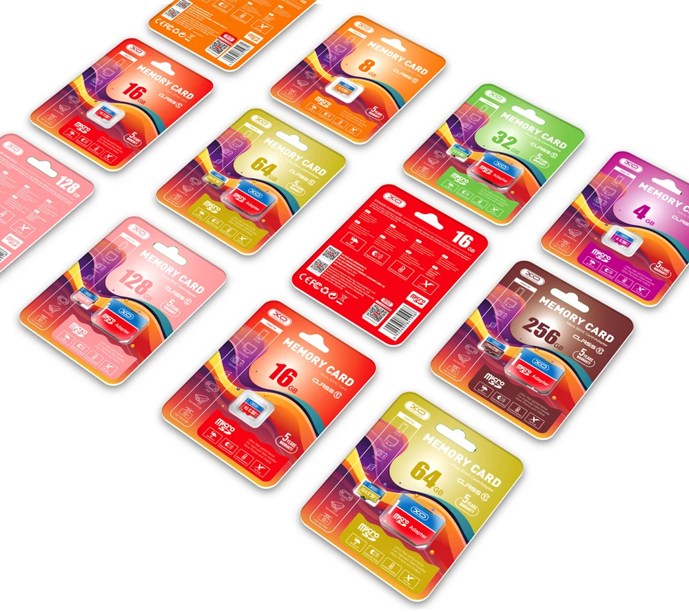 XO atminties kortelė 128GB Micro SDXC cl. 10 + adapteris