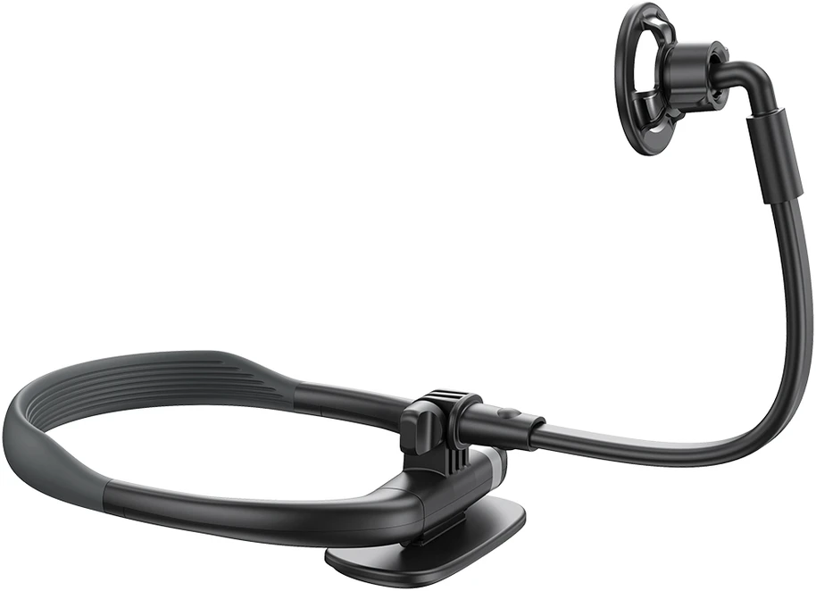 XO universalus magnetinis laikiklis kaklui C156, juodas, skirtas MagSafe