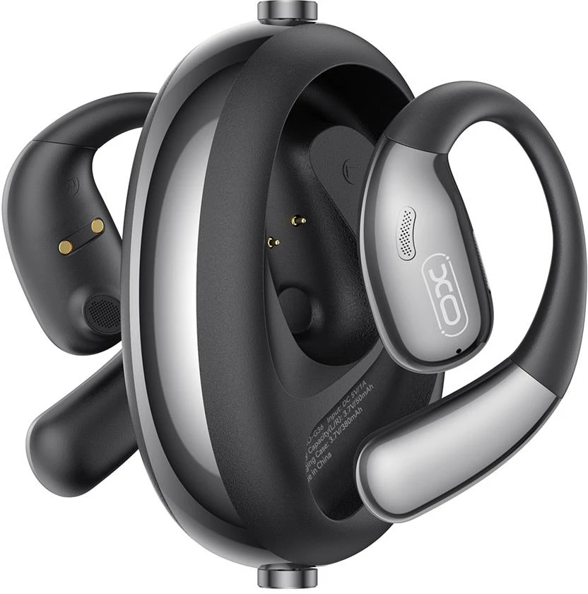 XO Bluetooth ausinės G36 OWS juodos AI vertėjas