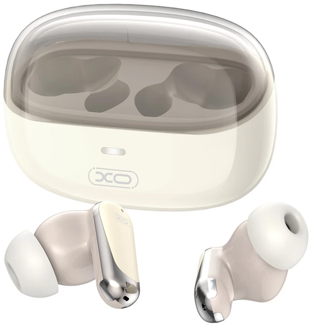 XO „Bluetooth“ ausinės G42 TWS smėlio spalvos ANC + ENC