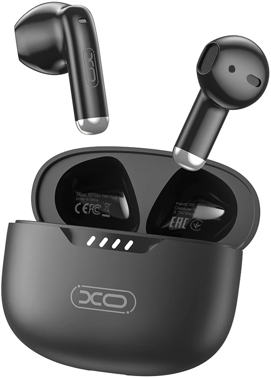 XO „Bluetooth“ ausinės G50 TWS juodos